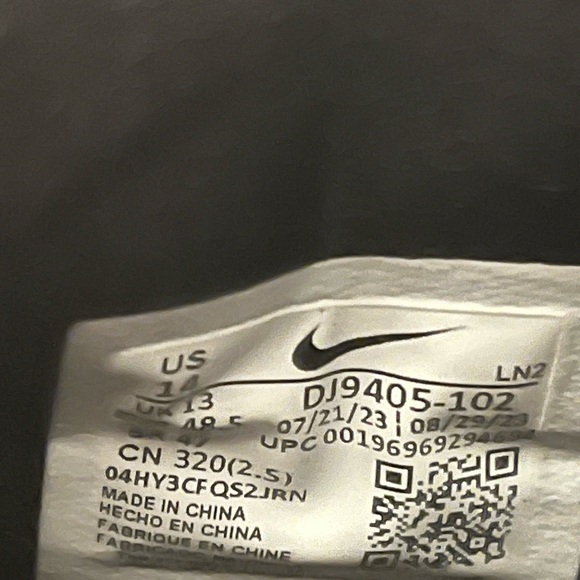 Nike 002 Zoom GT Hustle Basketball Shoes 14 - Picture 8 of 8